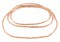 The Bead Chest Copper Tube Ethiopian Beads (8x2mm): Full Strand of African Metal Spacers for DIY Jewelry Making